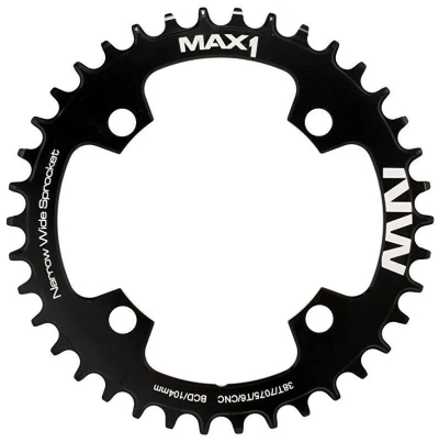 Max1 převodník Narrow Wide 38z černý Max1 převodník Narrow Wide 38z černý