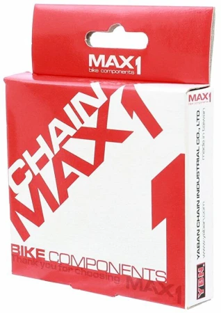 Max1 řetěz 11 speed, 126L, stříbrný, se spojkou