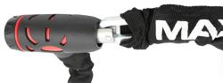 Max1 reťazový zámok 900x8 mm čierny