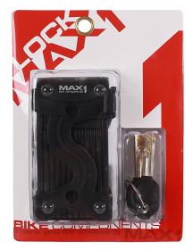 Max1 skládací zámek Force 680 mm černý