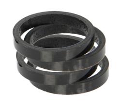 Max1 Spacer A-H 1 1/8" 5mm carbon černý 5ks