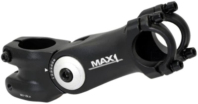 Max1 stavitelný představec 105/60°/25,4 mm černý Max1 stavitelný představec 105/60°/25,4 mm černý