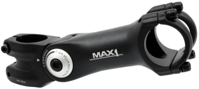 Max1 stavitelný představec 125/60°/31,8 mm černý Max1 stavitelný představec 125/60°/31,8 mm černý
