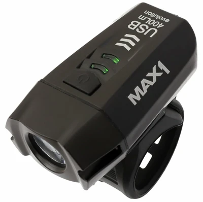Max1 světlo přední Evolution USB