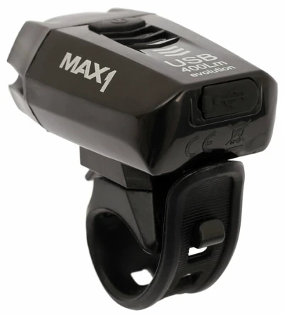 Max1 světlo přední Evolution USB