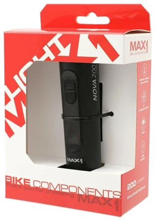 Max1 světlo přední Nova 200 USB