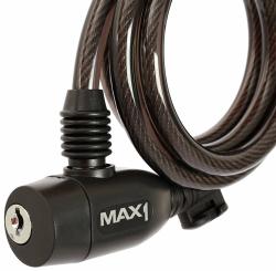 Max1 zámek spirála 1500x10 mm 4klíče