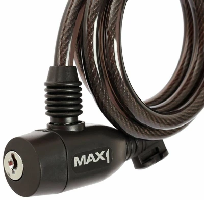 Max1 zámek spirála 1500x10 mm 4klíče