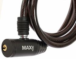 Max1 zámek spirála 1500x8 mm černý