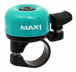Max1 zvonek mini tyrkysový Max1 zvonek mini tyrkysový