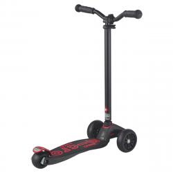 Micro Maxi Deluxe Pro black-red koloběžka + sleva 300,- na příslušenství