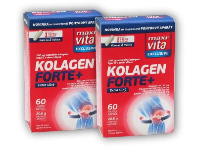 Maxivita 2x kolagen forte + 60 kapslí Maxivita 2x kolagen forte + 60 kapslí