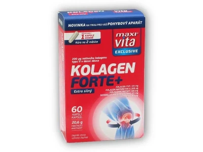 Maxivita Exclusive Kolagen Forte+ 60 kapslí Maxivita Exclusive Kolagen Forte+ 60 kapslí
