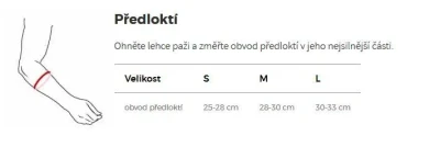 McDavid 6500 HexPad černý návlek na ruku