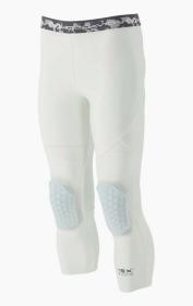 McDavid 20260 Hex Tight With Knee Pads 3/4 White kompresní spodky