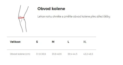 McDavid 4205 VOW- kloub/křížové zpevnění ortéza kolene