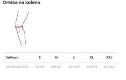 McDavid 422 Knee Brace with Dual Disk Hinges ortéza na koleno POUZE L - černá (VÝPRODEJ)