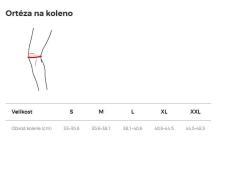McDavid 429 Knee Brace with Polycentric Hinges ortéza na koleno POUZE L - černá (VÝPRODEJ)
