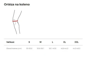 McDavid 429X bandáž kolene POUZE XL - černá (VÝPRODEJ)