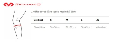 McDavid 441 new bandáž lýtko