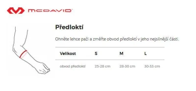 McDavid 6501 Elite Hex Shooter Arm Protection černý návlek na ruku