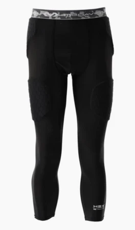 McDavid 7374 Hex Thudd 5-Pad 3/4 Tight Black kompresní spodky McDavid 7374 Hex Thudd 5-Pad 3/4 Tight Black kompresní spodky