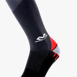 McDavid 8842 ACTIVE Elite Compression Socks POUZE XXL - černá/červená (VÝPRODEJ)