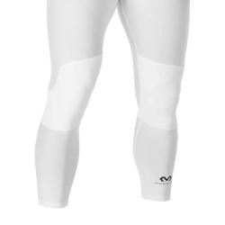 McDavid Compression 3/4 Tight With Dual Layer Knee Support White POUZE L - bílá (VÝPRODEJ)