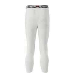 McDavid Compression 3/4 Tight With Dual Layer Knee Support White POUZE L - bílá (VÝPRODEJ)