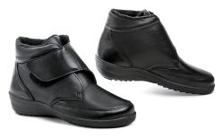 Medi Line 1506-020 čierne dámske zdravotné topánky šírka K