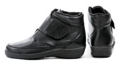 Medi Line 1506-020 čierne dámske zdravotné topánky šírka K