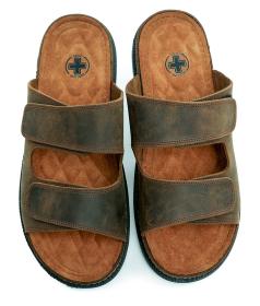 Medi Line 160N-24 hnedé pánske nadmerné nazúvaky