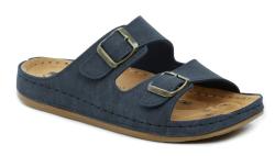 Medi Line 4123-020 navy pánske zdravotné papuče