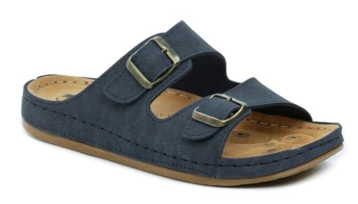Medi Line 4123-020 navy pánské zdravotní pantofle Medi Line 4123-020 navy pánské zdravotní pantofle