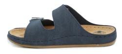 Medi Line 4123-020 navy pánské zdravotní pantofle