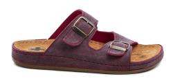 Medi Line 4127-020 bordó dámske zdravotné papuče
