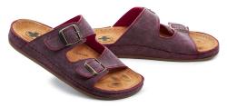 Medi Line 4127-020 bordó dámske zdravotné papuče