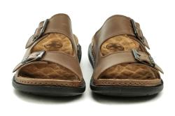 Medi Line 44-24 hnědé pánské nadměrné zdravotní nazouváky