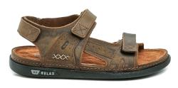 Medi Line 47-24 hnědé pánské sandály