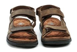 Medi Line 47-24 hnědé pánské sandály