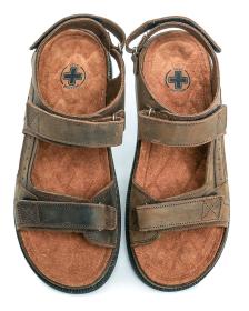 Medi Line 47-24 hnědé pánské sandály