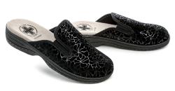 Medi Line 529 čierne dámske zdravotné papuče