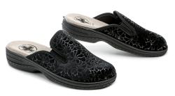 Medi Line 529 čierne dámske zdravotné papuče