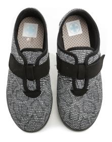 Medi Line 556-22 černo bílé dámské zdravotní boty