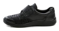 Medi Line Comfortabel 940503-01 černé dámské zdravotní boty šíře K