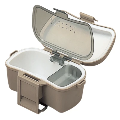 Meiho Bait Cooler 204 béžový box na nástrahy