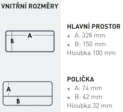 Meiho New Cityrack 65 modrá průhledná rybářská krabička