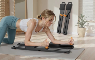 Merach MR-2494B1 černý cvičební reformer