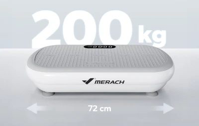 Merach MR-2440G1-EU šedá vibrační plošina