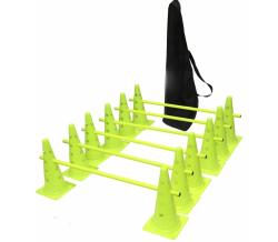 Merc sport Agility sada překážek s multifunkčními kužely – 45 cm (6 ks)